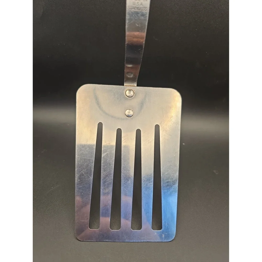 CUTCO No. 16 Slotted Spatula Turner Stainless Steel Blade Wood Handle USA Made